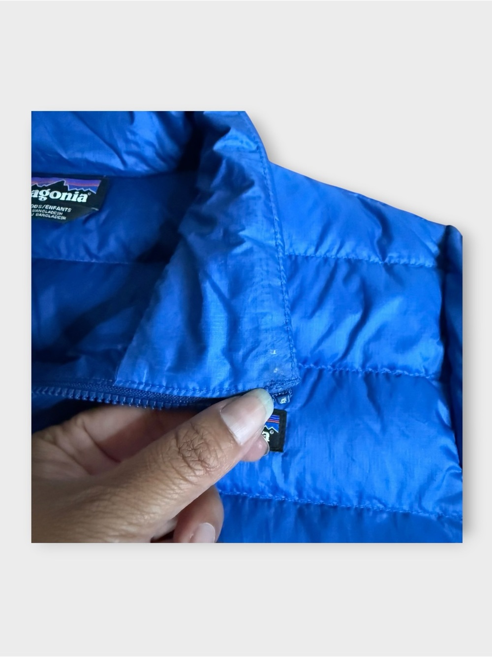 Patagonia Blue Nano Puff Jacket - Picture 5 of 8